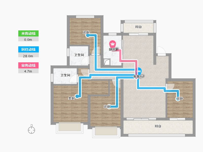 江西省-上饶市-蓝城明月江南-112.00-户型库-动静线