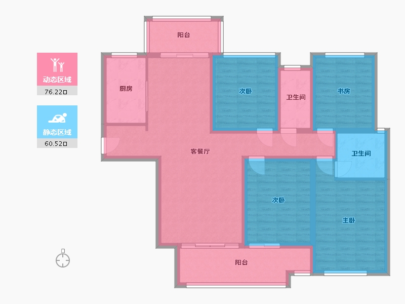 湖南省-衡阳市-新时代-115.82-户型库-动静分区