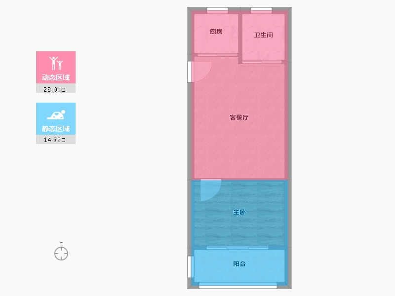 上海-上海市-延长小区-32.16-户型库-动静分区