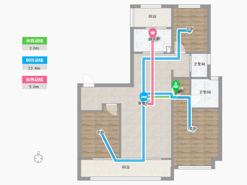 河北省-石家庄市-中国铁建西派江玥-87.50-户型库-动静线