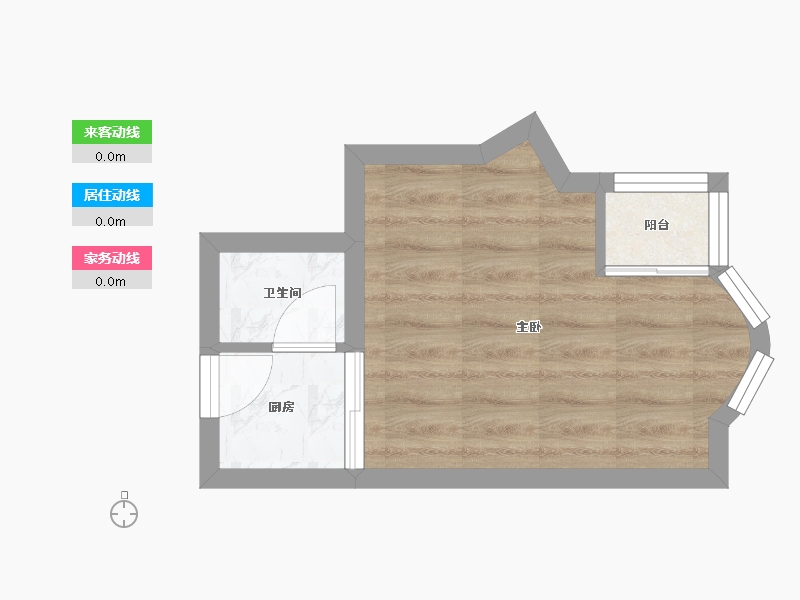 湖南省-长沙市-曙光大邸-28.00-户型库-动静线