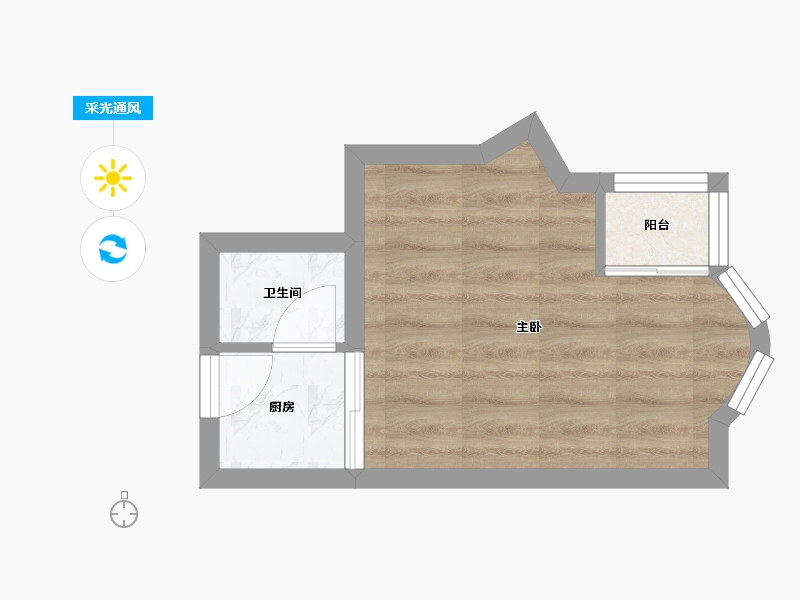 湖南省-长沙市-曙光大邸-28.00-户型库-采光通风