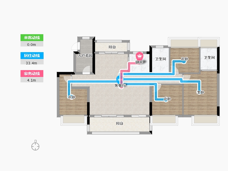 江西省-抚州市-兴瑞学府-112.00-户型库-动静线