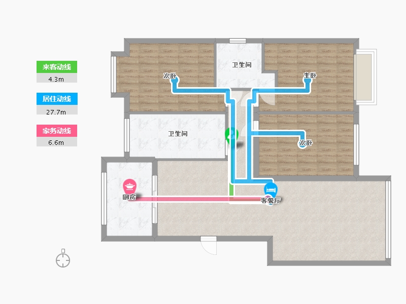 河南省-商丘市-帝和D区-130.00-户型库-动静线