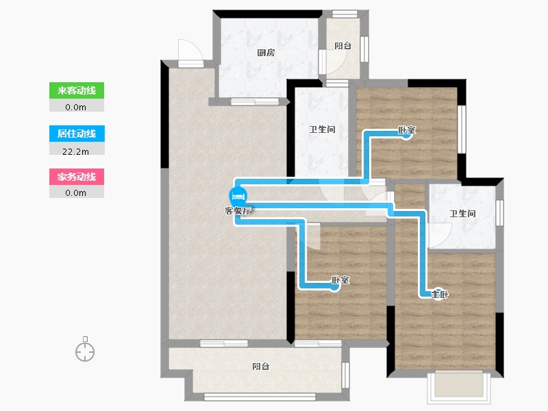 四川省-成都市-川发天府上城和园-90.40-户型库-动静线