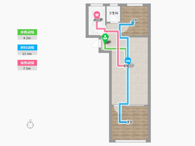 山东省-青岛市-建安小区-55.08-户型库-动静线