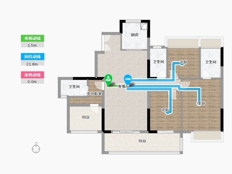 广东省-江门市-星玥-112.00-户型库-动静线