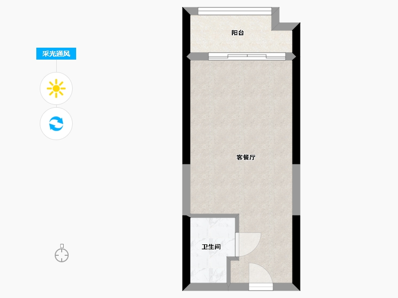 广东省-深圳市-天健天骄-40.00-户型库-采光通风