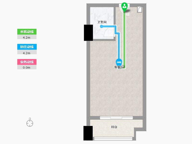 四川省-成都市-成建小区-40.80-户型库-动静线