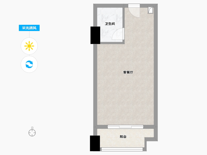 四川省-成都市-成建小区-40.80-户型库-采光通风