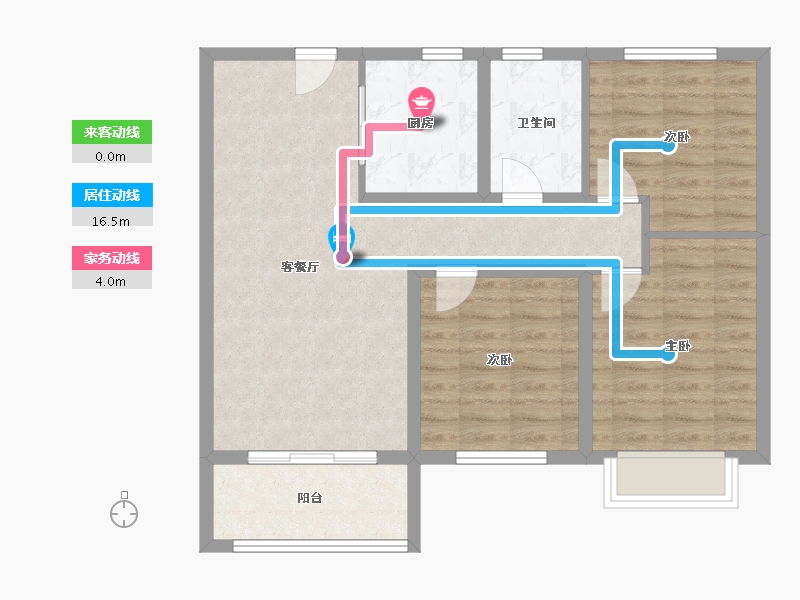 河北省-邢台市-永康万国城-92.00-户型库-动静线