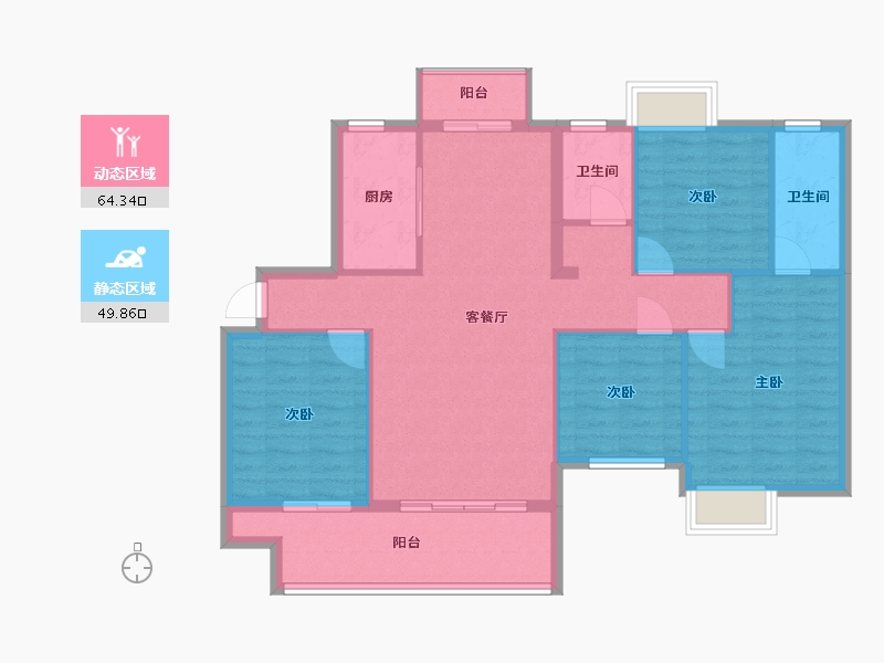 江西省-赣州市-家和新城-118.00-户型库-动静分区