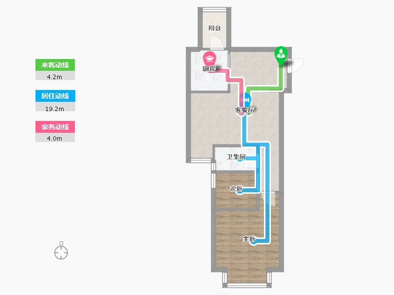 广东省-惠州市-泰豪绿湖新村-46.51-户型库-动静线