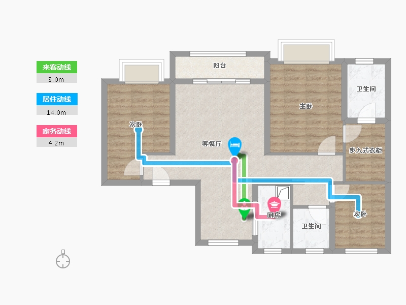 山西省-临汾市-未来城-92.80-户型库-动静线