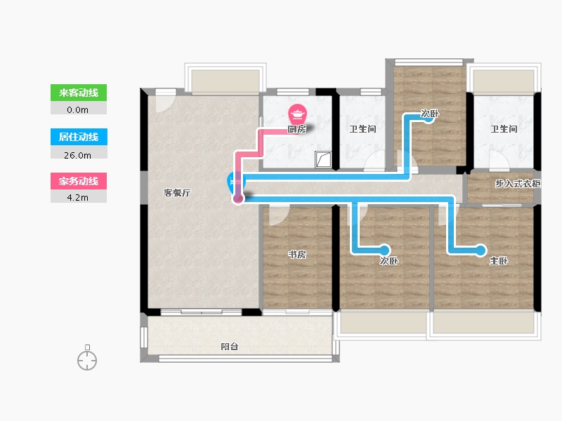 广东省-珠海市-建发玺园-99.93-户型库-动静线