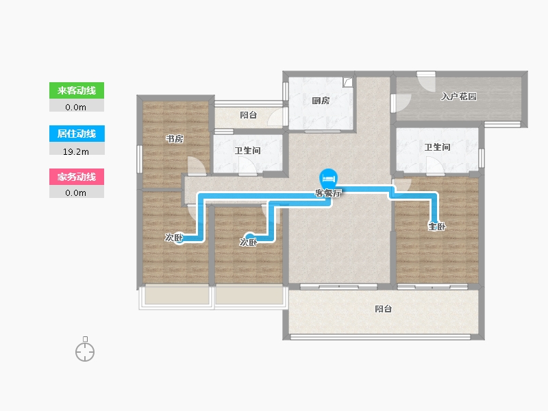 云南省-曲靖市-宏发新时代-117.91-户型库-动静线