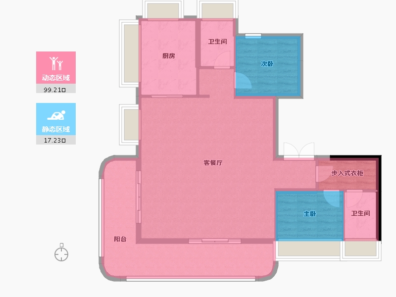 福建省-福州市-荣融繁星里-228.00-户型库-动静分区