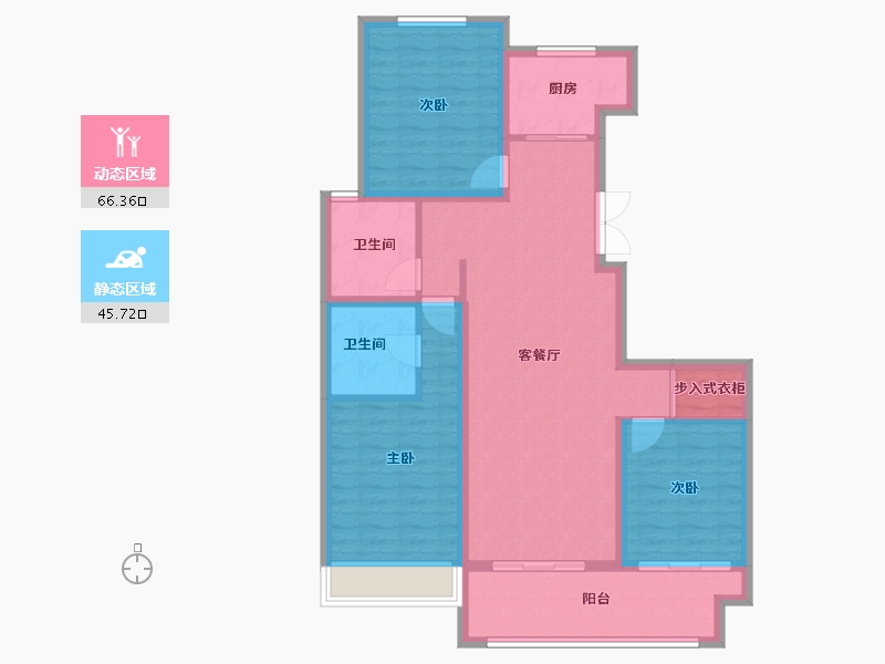 河北省-石家庄市-磊阳湖畔-114.04-户型库-动静分区