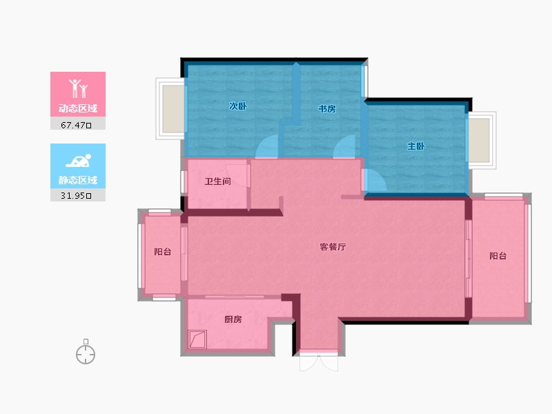 江西省-景德镇市-康家花园-89.00-户型库-动静分区