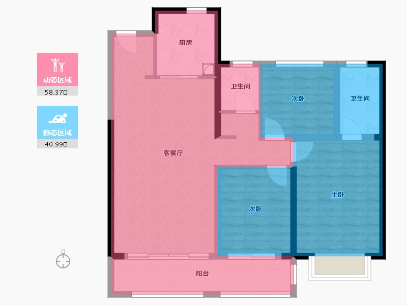 山东省-滨州市-理念学府-100.00-户型库-动静分区