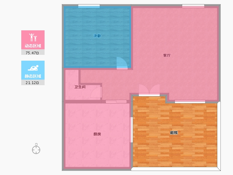 湖北省-黄冈市-老市委小区-100.00-户型库-动静分区