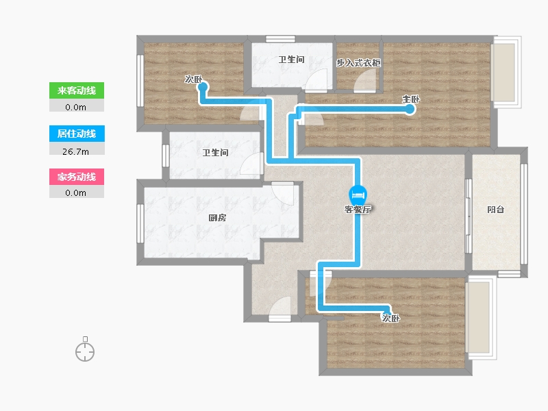 河南省-安阳市-中房兰亭-108.00-户型库-动静线