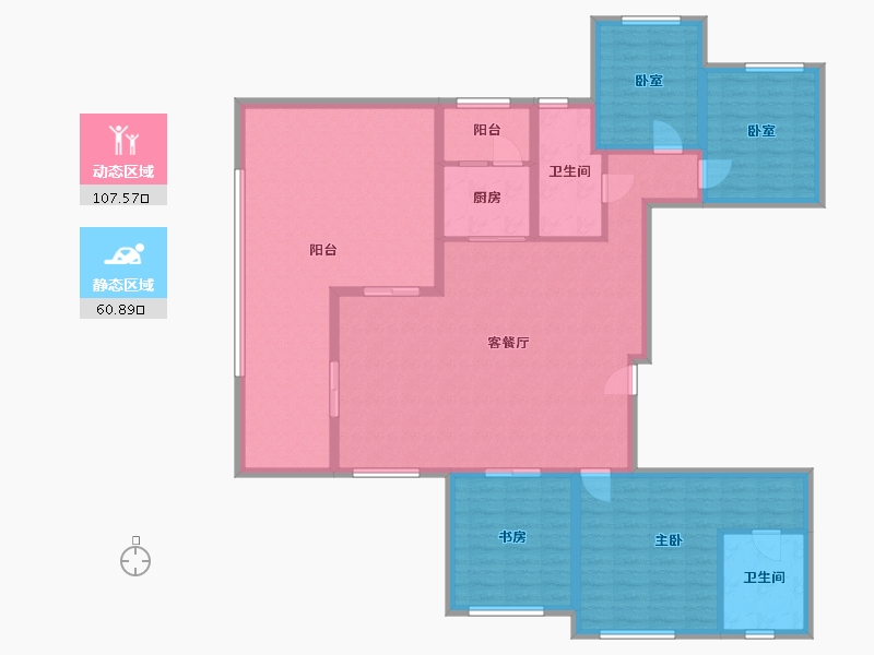 贵州省-黔东南苗族侗族自治州-领地天御-149.00-户型库-动静分区