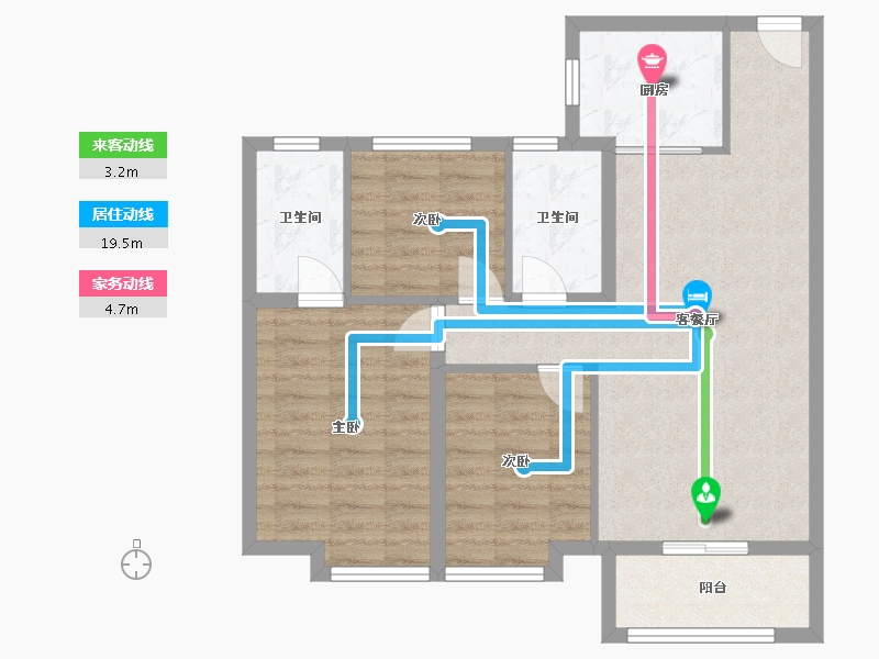 河北省-邢台市-青云府-77.08-户型库-动静线