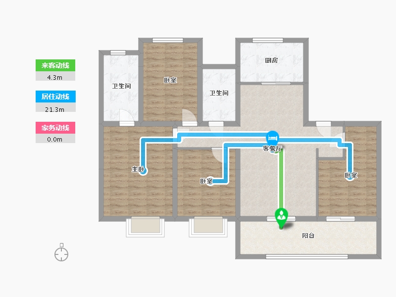 江苏省-盐城市-都汇壹号-114.40-户型库-动静线