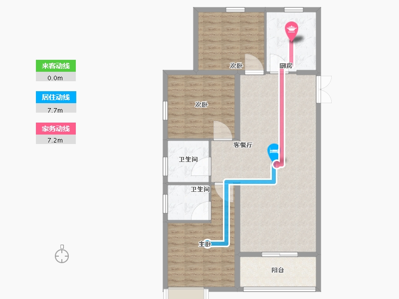 河北省-邢台市-公元城-104.01-户型库-动静线