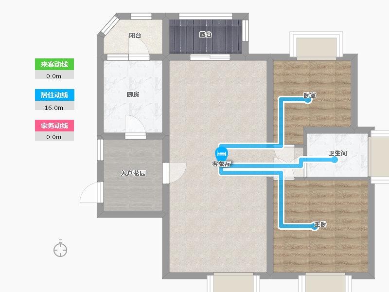 四川省-成都市-南城都汇-三期-74.12-户型库-动静线