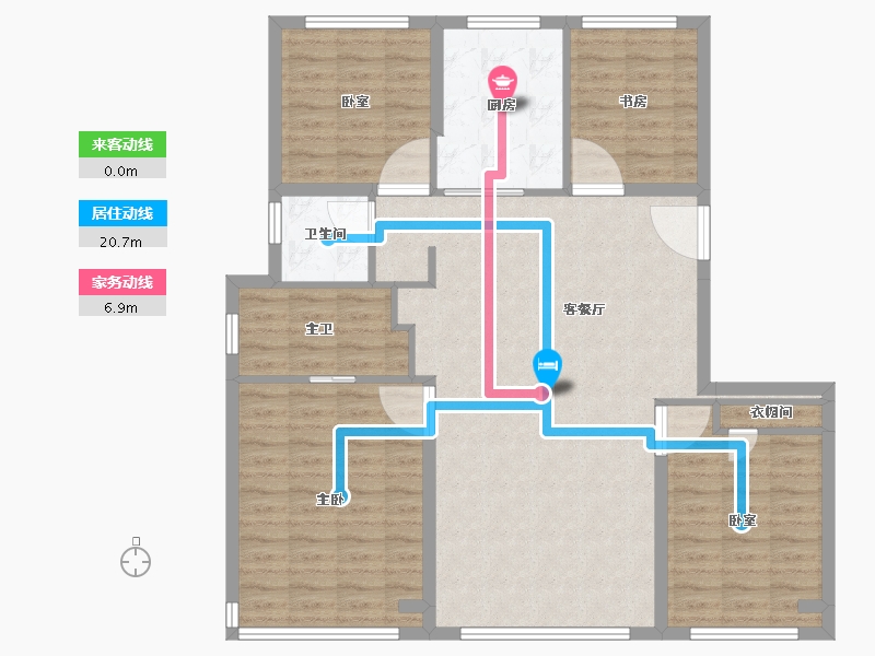 北京-北京市-招商玺-112.28-户型库-动静线