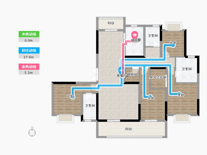 四川省-成都市-高投汇悦府-142.82-户型库-动静线