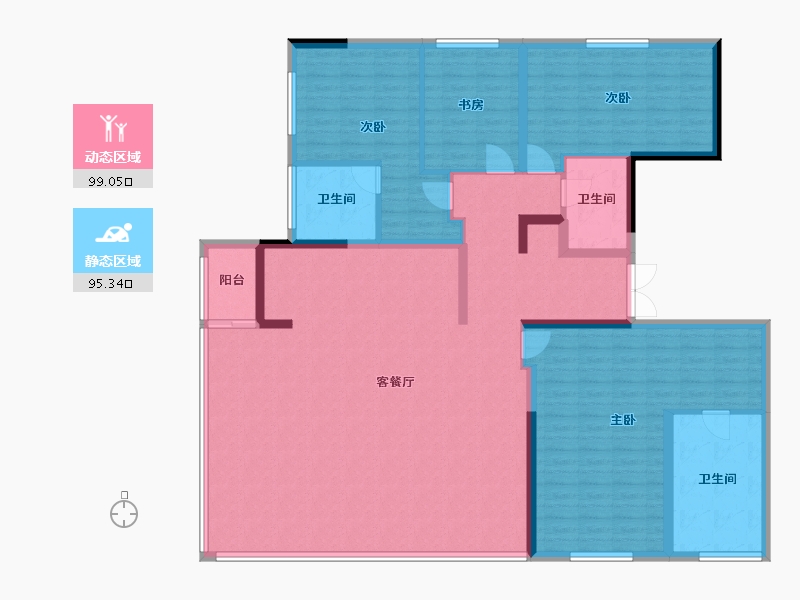 四川省-成都市-西派善成-177.71-户型库-动静分区