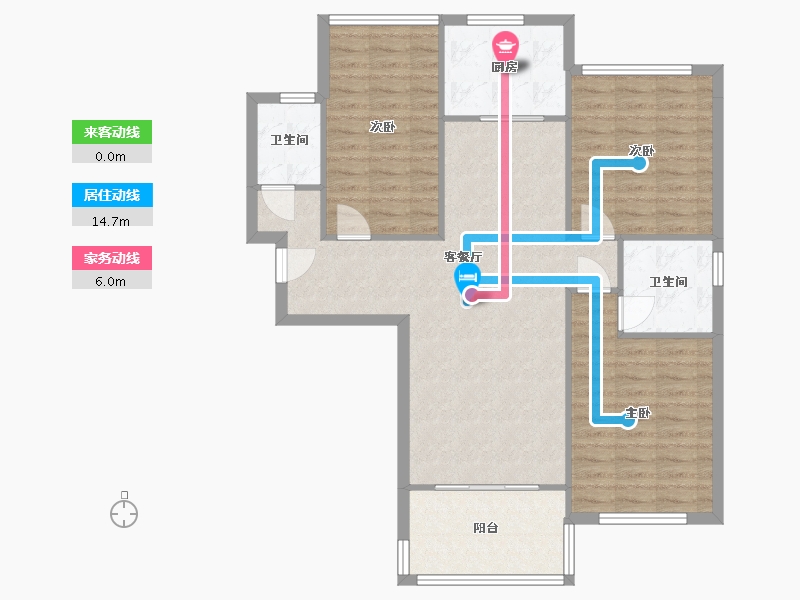 河南省-郑州市-保利文化广场-99.20-户型库-动静线