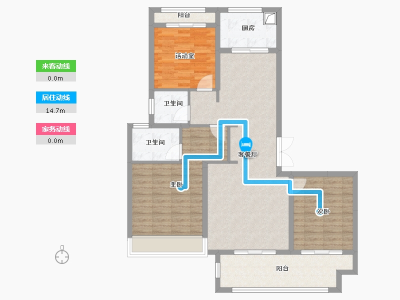 浙江省-温州市-云璟苑-99.00-户型库-动静线