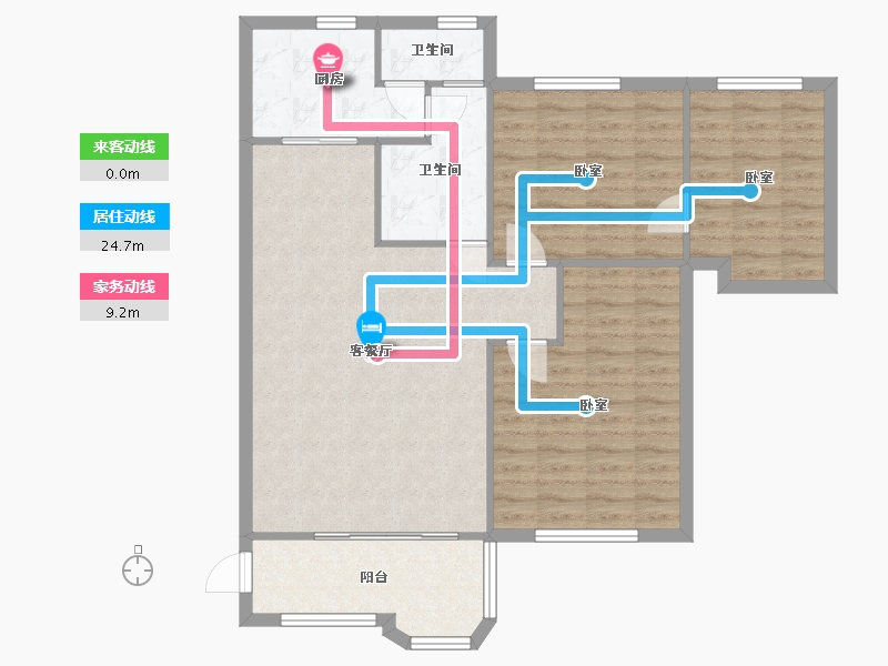 广东省-广州市-外贸小区-103.48-户型库-动静线