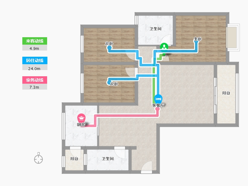 河南省-郑州市-杨君刘小区-117.00-户型库-动静线