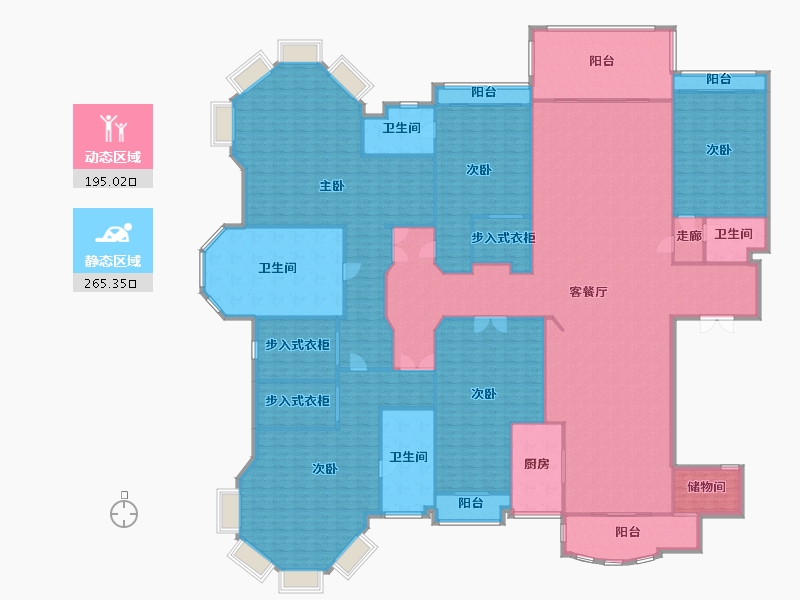 广东省-广州市-海怡半岛花园-407.50-户型库-动静分区