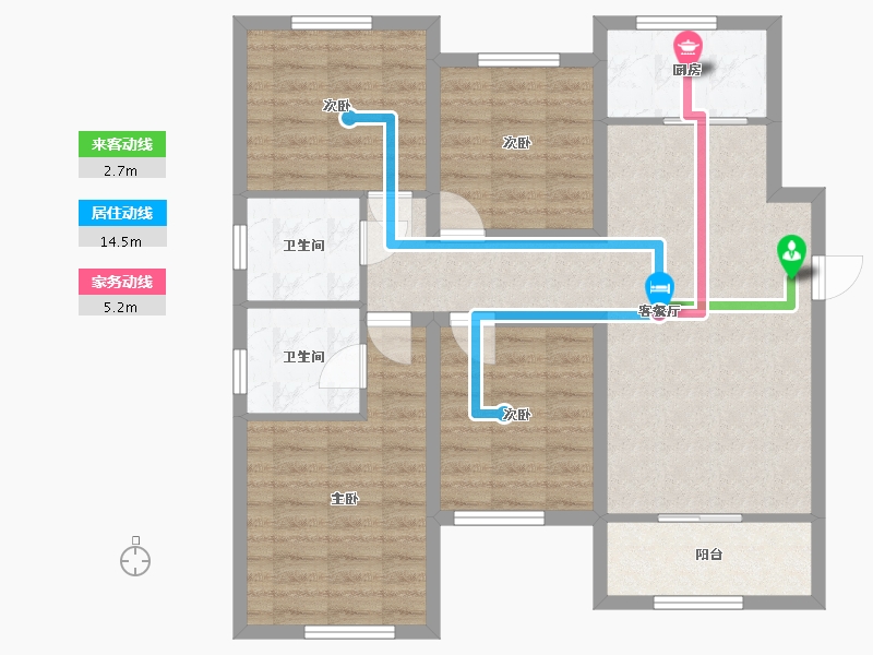 河北省-邯郸市-安居合城府-106.98-户型库-动静线