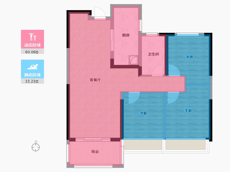 湖南省-郴州市-岭南府-83.20-户型库-动静分区