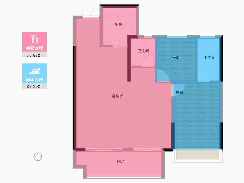 河南省-南阳市-永威广宇·同乐新城-101.01-户型库-动静分区