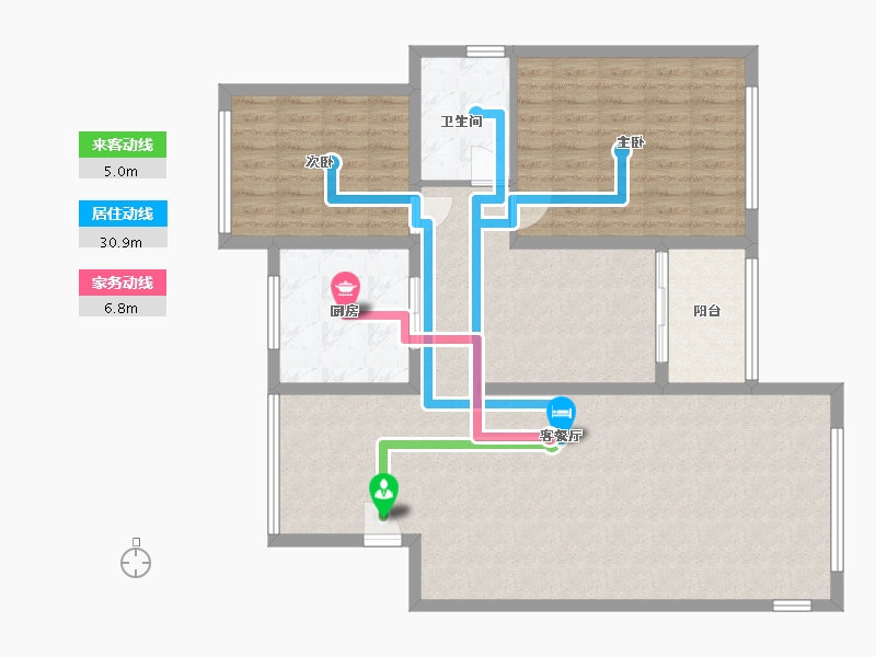 江西省-上饶市-永利滨江御景-98.00-户型库-动静线