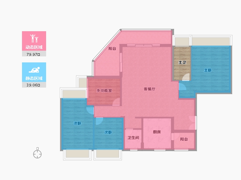 广东省-佛山市-城发·高明壹号-112.11-户型库-动静分区