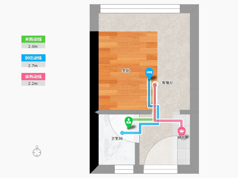 福建省-福州市-花海里书香里-10.85-户型库-动静线