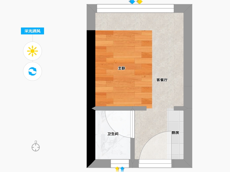 福建省-福州市-花海里书香里-10.85-户型库-采光通风