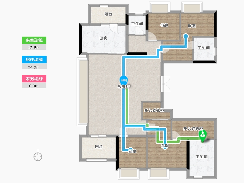 四川省-成都市-映璟-138.40-户型库-动静线