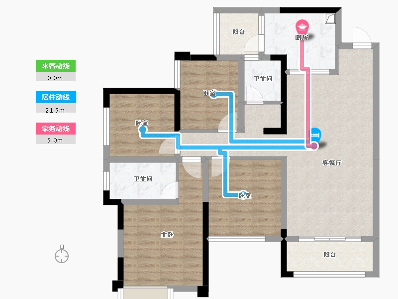 四川省-眉山市-川发芙蓉天府-93.62-户型库-动静线