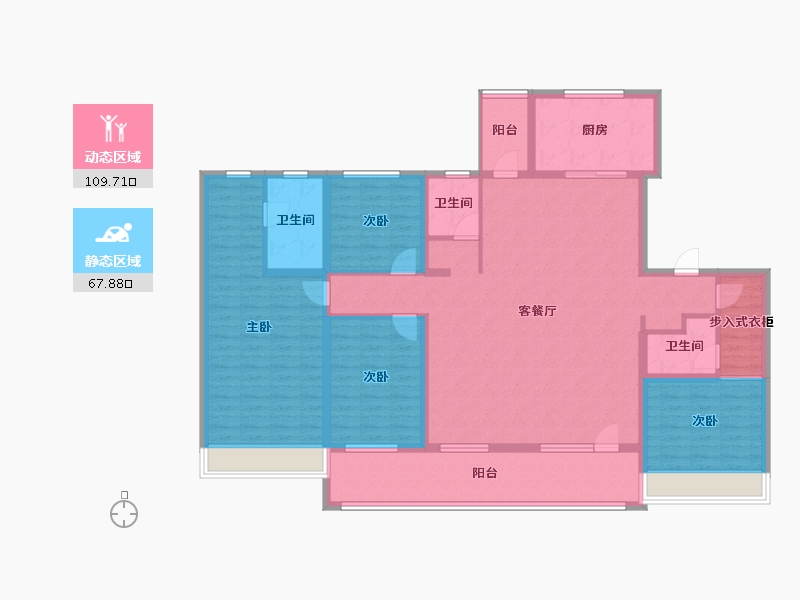 山东省-滨州市-富海观岳-159.74-户型库-动静分区