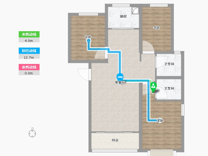 山西省-运城市-都市花园春天里-96.01-户型库-动静线